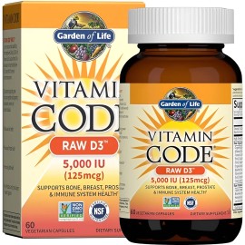 Vitamina D3 Salud Osea E Inmunologica 125 Mcg 60 Capsulas Sin Sabor