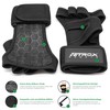 NetroxSports® Training Gloves with Wrist Bandage for Strength Training, Bodybuilding