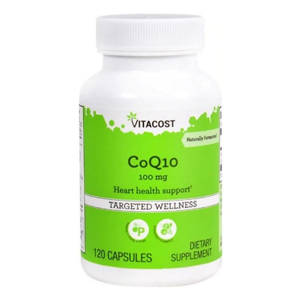 Vitacost CoQ10 - Vegetarian - 100 mg - 120 Vegetarian Capsules