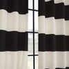 HPD Half Price Drapes Grommet Horizontal Striped Printed Curtains 120