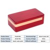 DC-BEAUTIFUL Impossible Box Puzzle Master Secret Opening Box Wooden Red