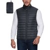 Outdoor Ventures Men's Lightweight Puffer Vest Outerwear Warm Quilted Sleeveless