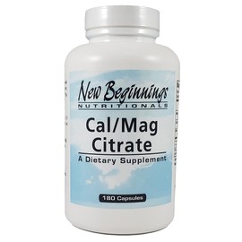 New Beginnings Nutritionals CalciumMagnesium Citrate (180 Caps)