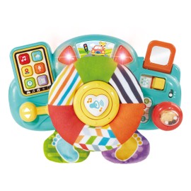 VTech 80-567504 Baby Learning Steering Wheel, Multi-Coloured