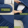 N&Y HOME StretchSnug Sheets Set King Size - Stretchy Sheets