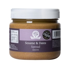 Nutural World - Sesame and Dates spread 35 Oz (1kg) Great Taste Award winner