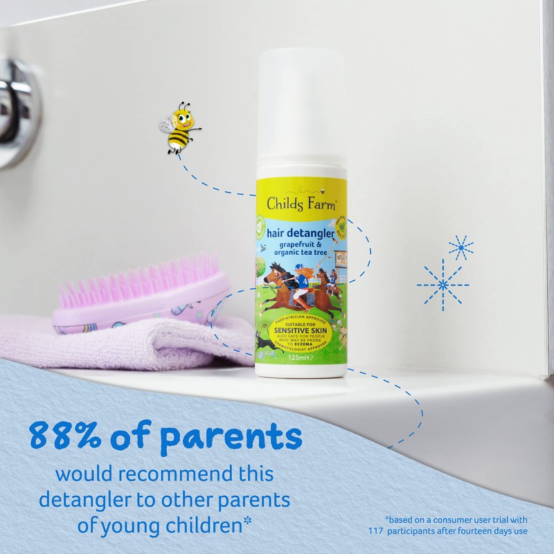 Childs Farm | Kids Hair Detangler 125ml | Grapefruit &