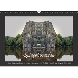Spiegelwelten - Die Externsteine (Wall Calendar Everwährend DIN A3 Landscape)