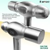 WEDO Stainless Ball Pein Hammer with Stainless Steel Handle, Corrosion