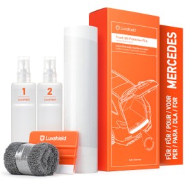 Luxshield Boot Sill Protector Film, Includes Professional Squeegee, Bumper, Scratch and Paint Protection Film