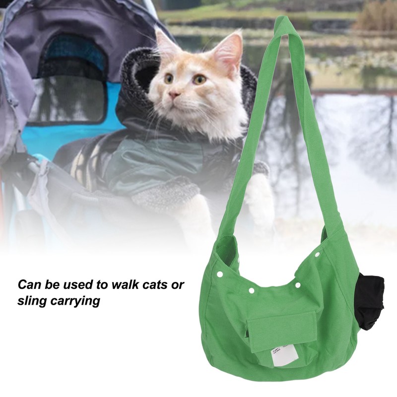 Cat Sling Carrier Breathable Large Capacity Pet Shoulder Messenger Bag