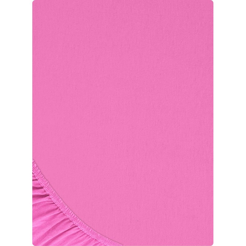 Buymax® Fitted Sheet, 100 x 200 cm, 100% Jersey Cotton,