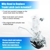 X AUTOHAUX Rear Door Latch Actuator Tailgate Lock Actuator Assembly