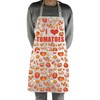 BNQL Tomato Kitchen Apron I Love Tomatoes Vegan Apron with