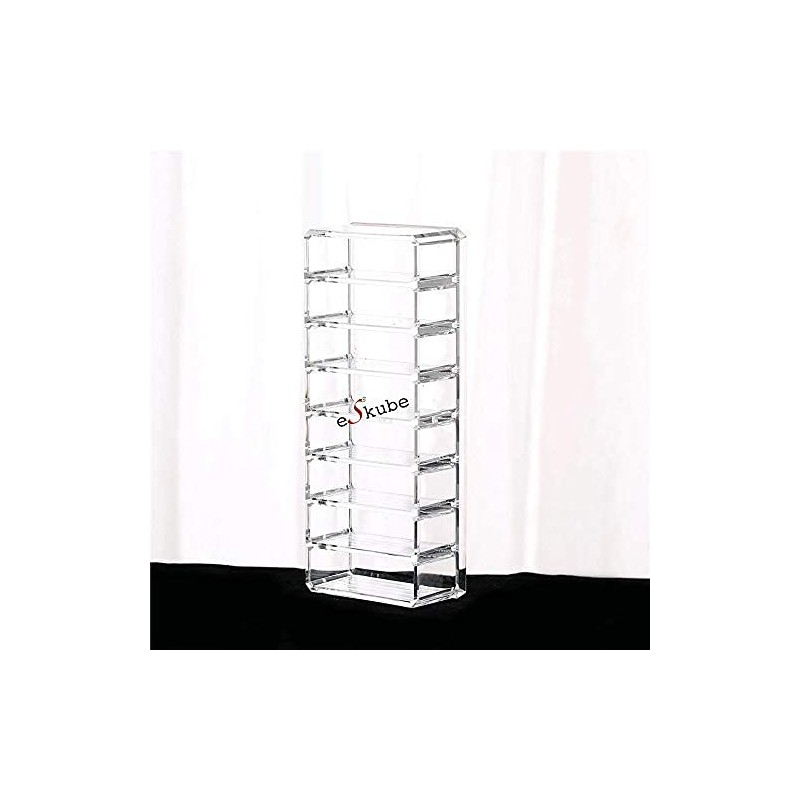 eS³kube 8 Slots ACRYLIC Compact Holder Powder Eye Shadow Blush