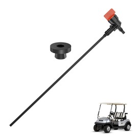 Panglong Golf Cart Fuel Pickup Tube with Shut Off Valve and Fuel Tank Pickup Tube Bushing, Fits for 1982-2015 Club Car DS and 2004-2011 Precedent Gas Model, OEM# 101896901 1012619 102406701