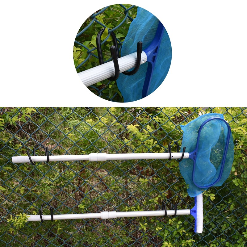 YYST Pool Tool Organizer Holder Pool Cleaning Accessory Organizer Holder