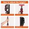 Cabinet Adjustable Support Pole, Upper Hand Work Support for Cabinet