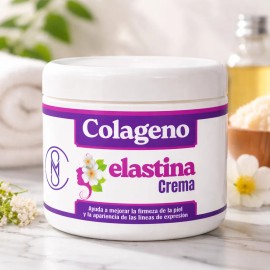 Crema Colágeno Y Elastina Para Reafirmar La Piel Antiarrugas