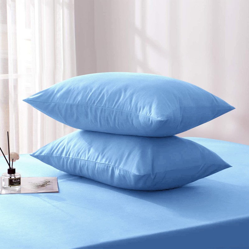 Moonlight Bedding Pillow Cases 2 Pack – Sky Blue Pillowcases