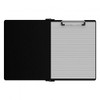 Right Folding Ledger ISO Clipboard (Black)