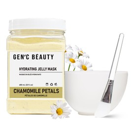 GEN'C BÉAUTY Jelly Mask Set Jelly Mask Powder Hydrating Moisturizing for Spa and Home use (Chamomile)