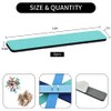Vuzvuv 8 pcs Bulletin Board Bar Strips with 50 Pushpins