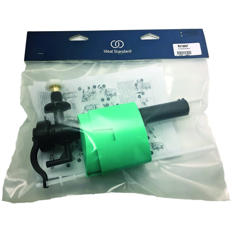 Ideal Standard RV19567 Side Inlet Fitting G3/8 Smartvalve, Black