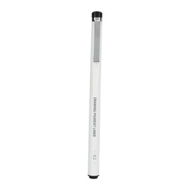 10Pcs Waterproof Micro Line Pens Strong Coverage Black Micro Pens Line Drawing Pens for Comics Design Sketching