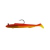 Rubber Fish Zander Set 3D Eyes Soft Fishing Lures 15