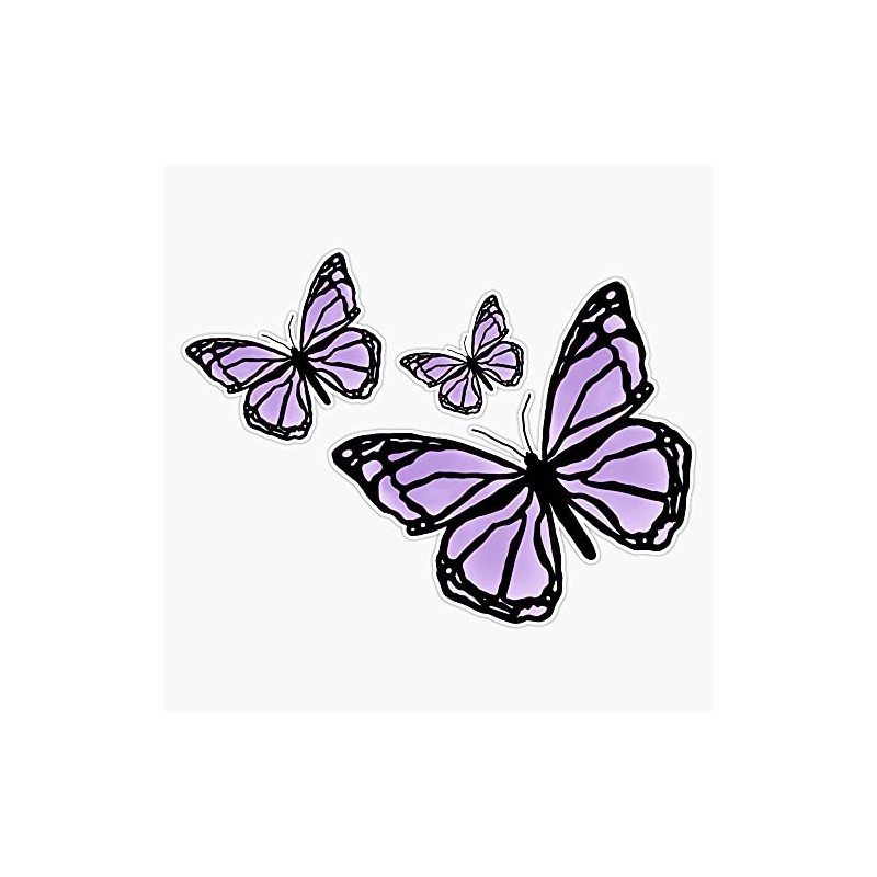Magnet Butterfly Cluster Magnet Bumper Sticker Car Magnet Flexible Reuseable