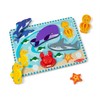 Melissa & Doug Sea Creatures Ocean Wooden Chunky Puzzle -