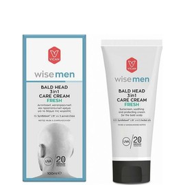 Vican Wise Men Bald Head 3in1 Care Cream Fresh 100ml