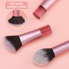 Foundation Contour Powder Brush Set, 3PCS Premium Travel Kabuki Makeup