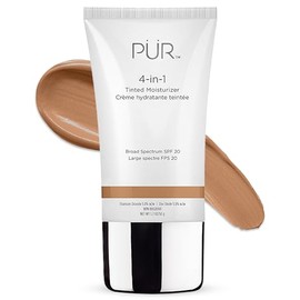 PÜR 4-in-1 Tinted Moisturizer, Broad Spectrum SPF 20 in Medium 1.0 Ounce