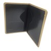 Missmore PU Leather Passport Cover with Gold USA Logo Printed