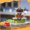 Skroam 15 Pack Glass Food Storage Containers with Lids Airtight,