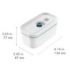 ZWILLING Fresh & Save Vacuum Lunch Box, Small, Plastic, White-La