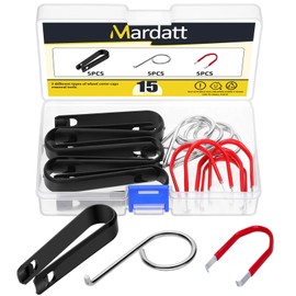 Mardatt 15 Stück Wheel Lug Cap Cover Removal Tool, Radschrauben Kappen Werkzeug, Kappenabzieher, RadschraubenKappen Werkzeug, Radmutterkappen Abzieher, Radschraubenkappen Abzieher Für Mutterdeckel