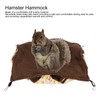 Small Pet Warm Hanging ThreeLayer Hammock Sleeping Bag Cage for
