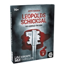 Game Factory 50 Clues Das Pendel der Toten, Escape Thriller for Playing and Puzzles, Exit Game, Puzzle Game, Crime Game, Leopold Trilogy