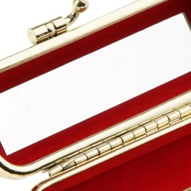 Estuche Hecho Para Pintalabios Con Espejo