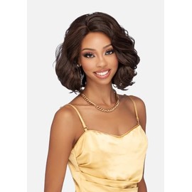Vivica A. Fox HMBL-JARITA, Handmade & Hand-tied Wig with HD LACE, Supreme Human Hair Blend, Color P2216