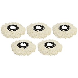 CYCLOMOP Replacment Microfiber Mop Heads - 5 Pack