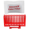 iTouchless AbsorbX Odor Filter and Compartment Replacement; Compatible with Specific