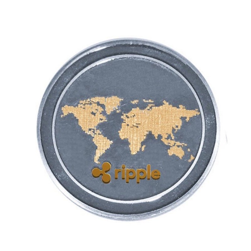 SMTHOME 1 Piece Ripple Coin XRP Crypto Commemorative Coins Collectable