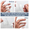 Ainkou 2pcs Clear 12" Wreath Hanger Hook Christmas Wreaths Holders