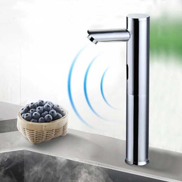 Unbranded Automatic Motion Infrared Sensor Faucets Smart Touchless Bathroom Sink