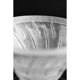 Sibarist Fast "Cone" filter paper, size M/02, pack of 100, 100% organic