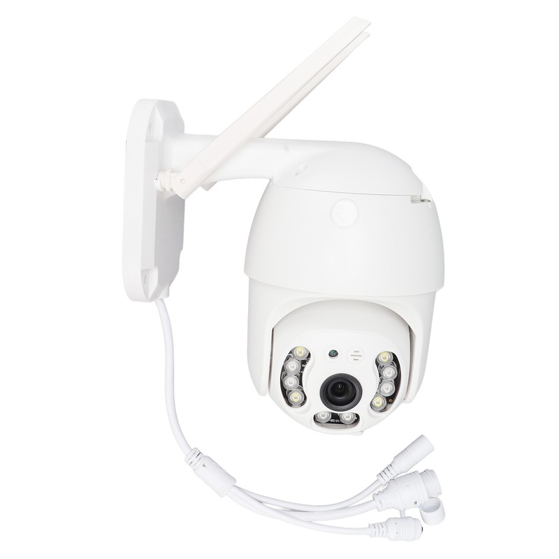 Wireless Webcam Dual Light 3MP IP66 360 Degree Rotation Wall